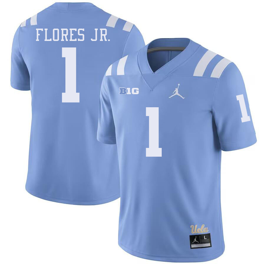 Men #1 Rico Flores Jr. Big 10 Conference College Football Jerseys Stitched-Power Blue